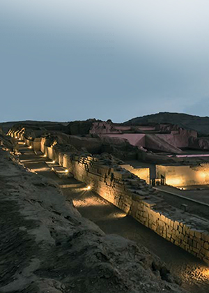 Templo del Sol al atardecer