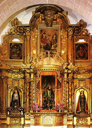 Altar Mayor Igleisa Santa Ana